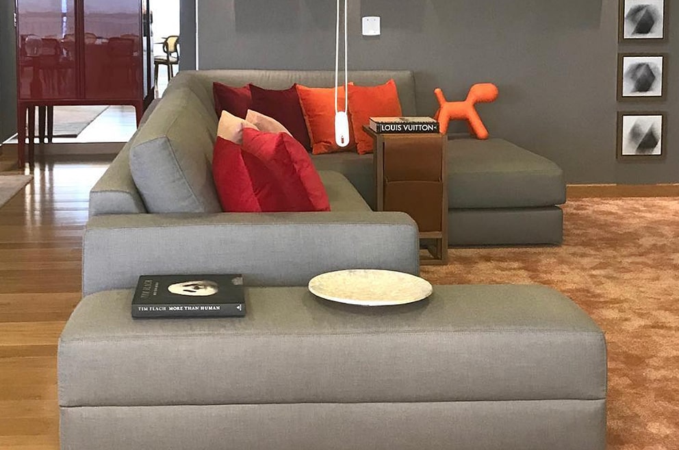 Tapete-Santa-Monica-Liso-Ambientado-Cobre-Sala Tapete-Santa-Monica-Liso-Ambientado-Cobre-Sala